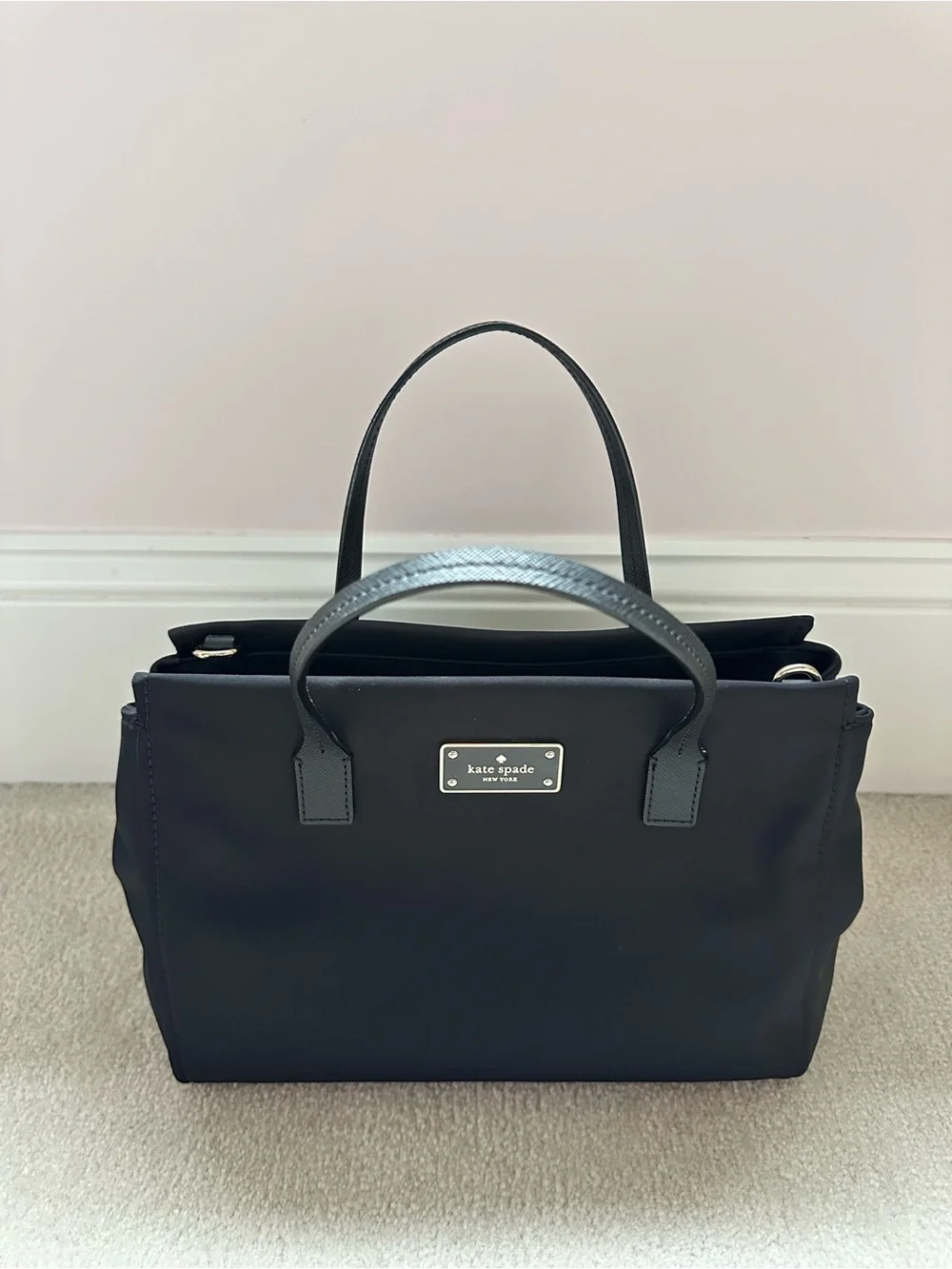 Kate Spade mini black tote bag